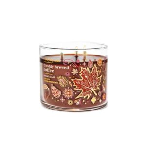 fall candle bath and body works freshly brewed coffee