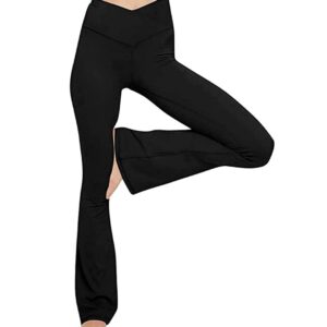 flared yoga leggings