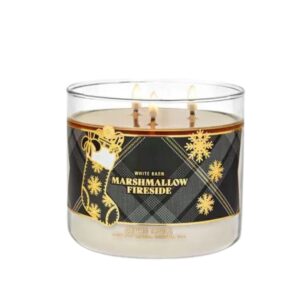 holiday winter candles bath and body works marshmallow fireside