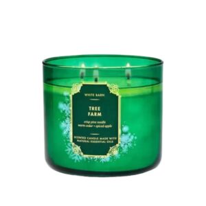 holiday winter candles bath and body works tree farm