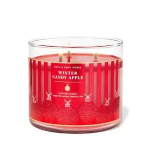 holiday winter candles bath and body works winter candy apple