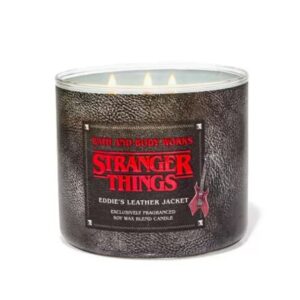 bath and body works stranger things collection eddies leather jakcet