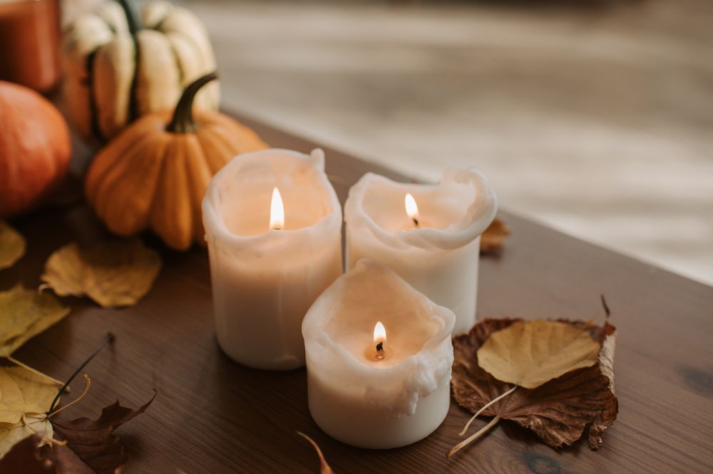 fall candles bath and body works