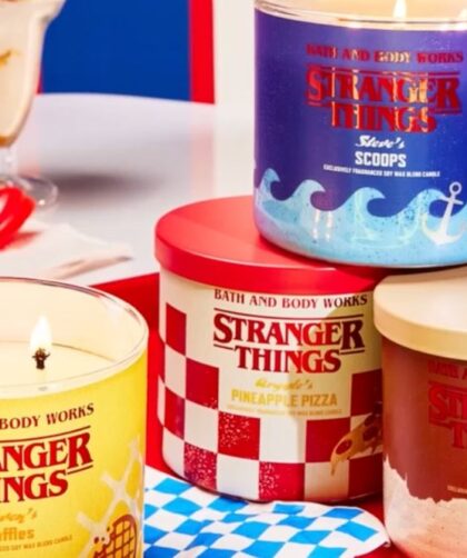 bath and body works stranger things candle collection 2024