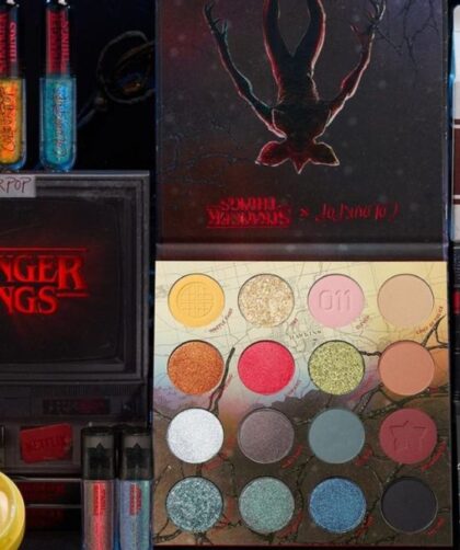 colourpop cosmetics stranger things makeup collection