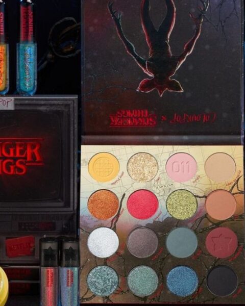 colourpop cosmetics stranger things makeup collection